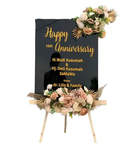 Papan Bunga Akrilik Kedalemankulon