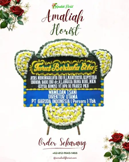 Papan Bunga Duka Kedalemankulon